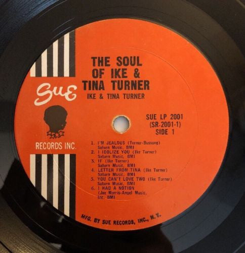 Ike & Tina Turner : The Soul Of Ike & Tina Turner (LP, Album, Mono)