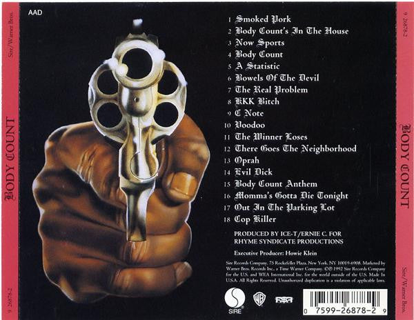 Body Count (2) : Body Count (CD, Album)