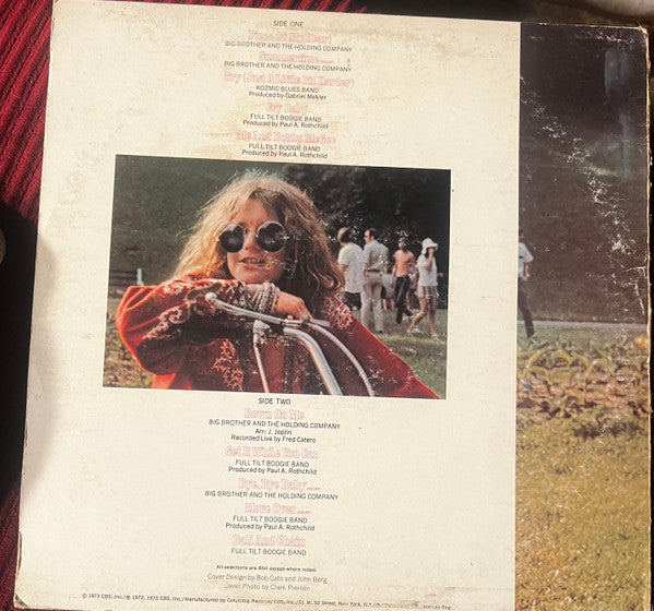 Janis Joplin : Janis Joplin's Greatest Hits (LP, Comp, Ter)