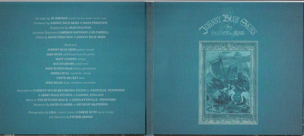 Johnny Blue Skies : Passage Du Desir (CD, Album)
