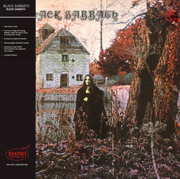 Black Sabbath : Black Sabbath (LP, Album, Ltd, RE, 180)