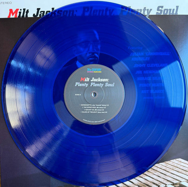 Milt Jackson : Plenty, Plenty Soul  (LP, Album, RE, blu)