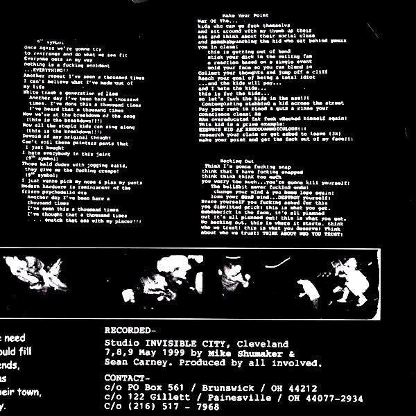 9 Shocks Terror : 9 Shocks Terror (7", Gre)