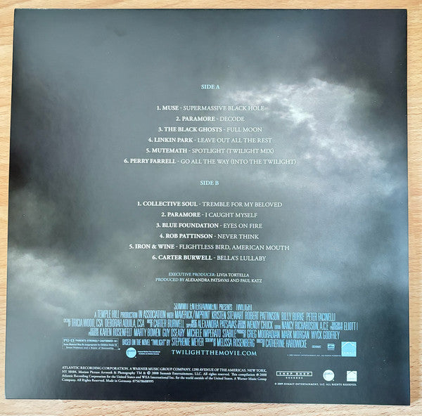 Various : Twilight (Original Motion Picture Soundtrack) (LP, Comp, RE, Mer)