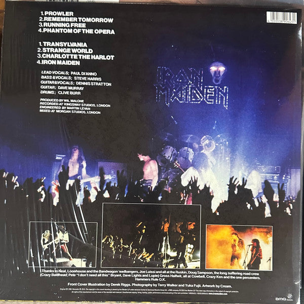 Iron Maiden : Iron Maiden (LP, Album, RE)