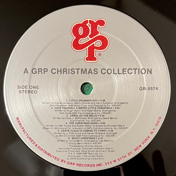 Various : A GRP Christmas Collection (LP, Comp)