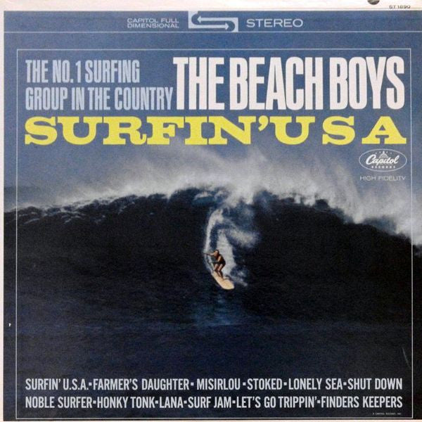 The Beach Boys : Surfin' USA (LP, Album, Los)