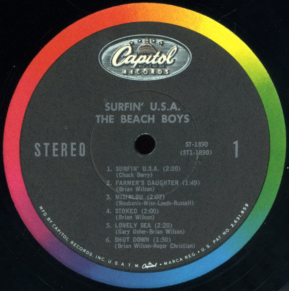 The Beach Boys : Surfin' USA (LP, Album, Los)