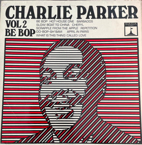Charlie Parker : Vol 2 'Be Bop' (LP, Comp, Red)