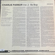 Charlie Parker : Vol 2 'Be Bop' (LP, Comp, Red)