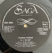 Charlie Parker : Vol 2 'Be Bop' (LP, Comp, Red)