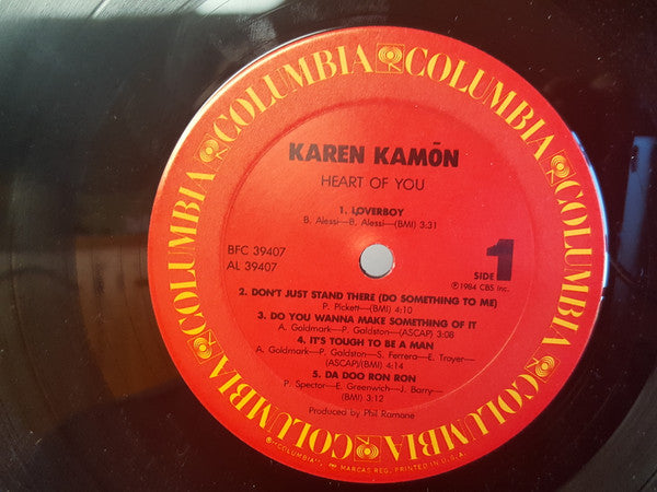 Karen Kamon : Heart Of You (LP, Album)