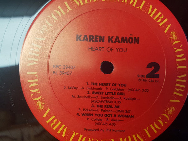 Karen Kamon : Heart Of You (LP, Album)