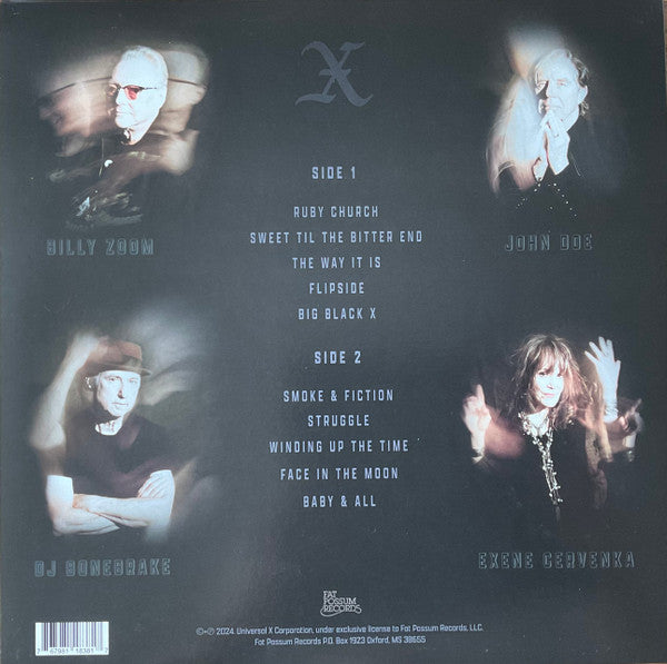 X (5) : Smoke & Fiction (LP, Album, Ltd, Blu)