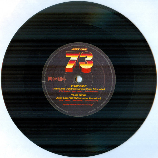 Def Leppard : Just Like 73 (Tom Morello Version) (7", Single)