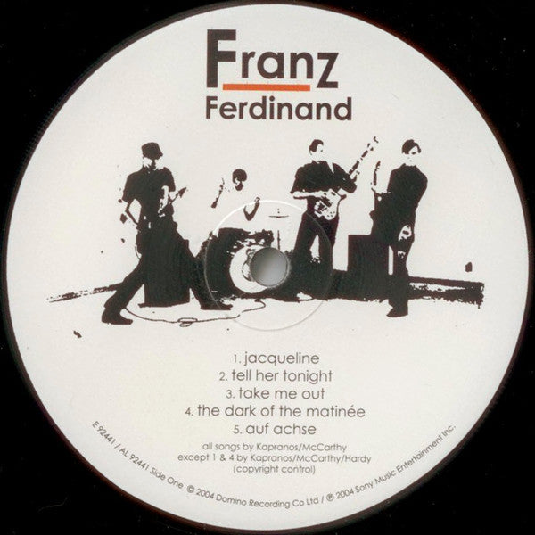 Franz Ferdinand : Franz Ferdinand (LP, Album, RP, Emb)