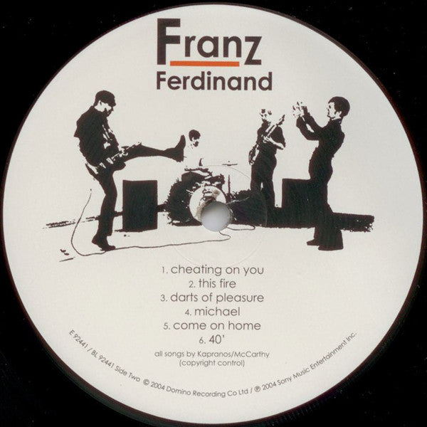 Franz Ferdinand : Franz Ferdinand (LP, Album, RP, Emb)