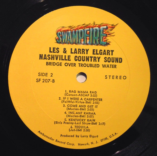 Les & Larry Elgart Nashville Country Sound* : Bridge Over Troubled Water (LP, Album)