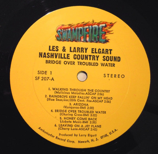 Les & Larry Elgart Nashville Country Sound* : Bridge Over Troubled Water (LP, Album)