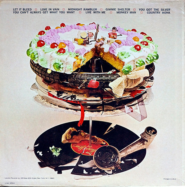 The Rolling Stones : Let It Bleed (LP, Album, RE, Com)