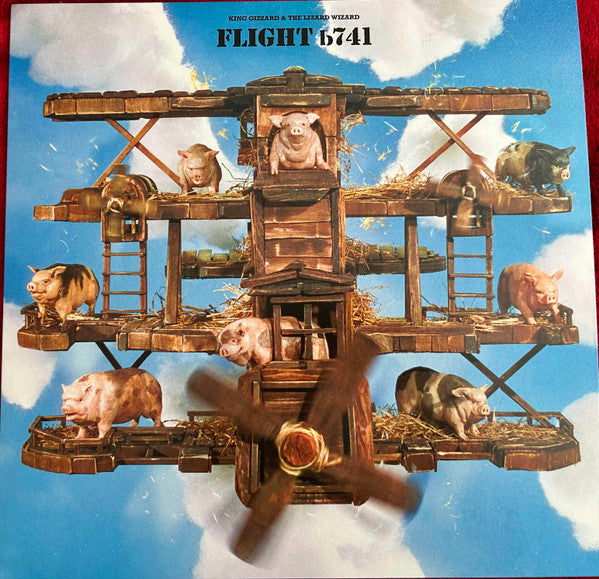 King Gizzard And The Lizard Wizard : Flight b741 (LP, Album, Rec)