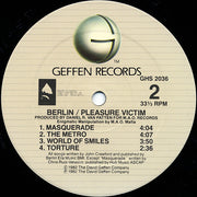 Berlin : Pleasure Victim (LP, Album, RE, All)