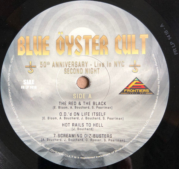 Blue Öyster Cult : 50th Anniversary - Live In NYC - Second Night (3xLP, Album)