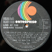 Isaac Hayes : Live At The Sahara Tahoe (2xLP, Quad, Gat)