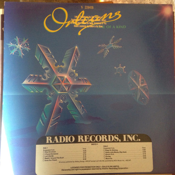 Orleans : One Of A Kind (LP, Album, Spe)