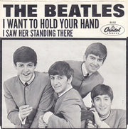 The Beatles : I Want To Hold Your Hand / I Saw Her Standing There (7", Single, Scr)