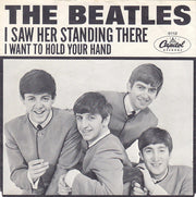 The Beatles : I Want To Hold Your Hand / I Saw Her Standing There (7", Single, Scr)