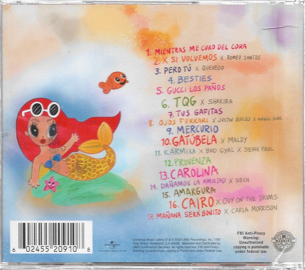 Karol G : Mañana Será Bonito (CD, Album)