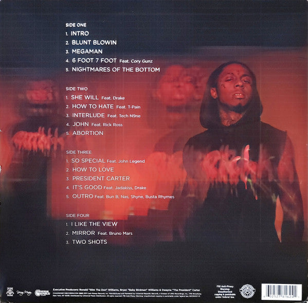 Lil Wayne : Tha Carter IV (2xLP, Album, Dlx, Red)