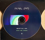 Pearl Jam : Seattle, WA - May 28, 2024 (2xCDr)