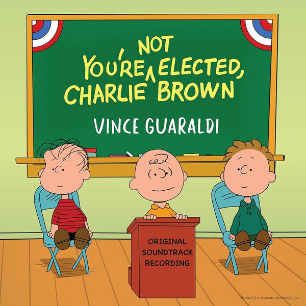 Vince Guaraldi : You're Not Elected, Charlie Brown (Original Soundtrack Recording) (LP, Album, RM, Bio)