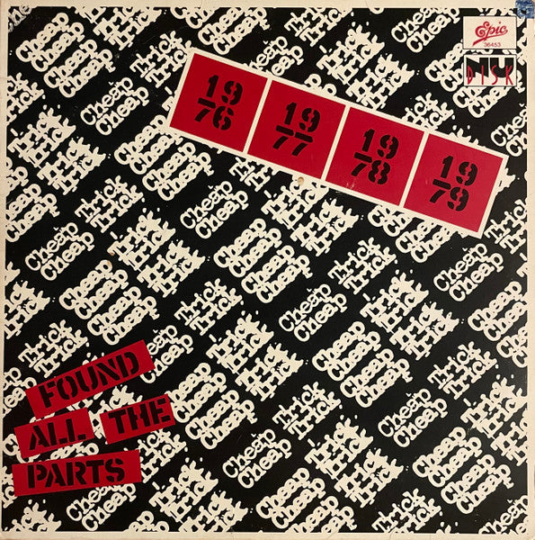 Cheap Trick : Found All The Parts (10", EP, Ter)