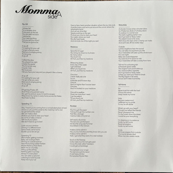 Momma (6) : Household Name (LP, Album, RP, San)
