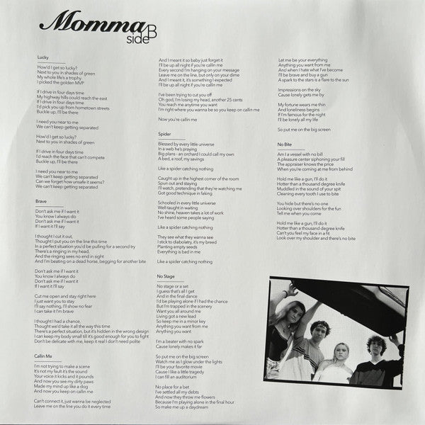 Momma (6) : Household Name (LP, Album, RP, San)