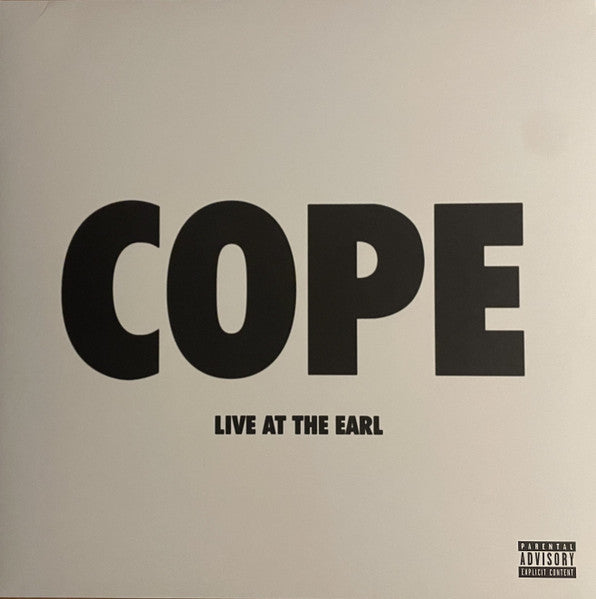 Manchester Orchestra : Cope - Live At The Earl (LP, Ltd, S/Edition, Bon)