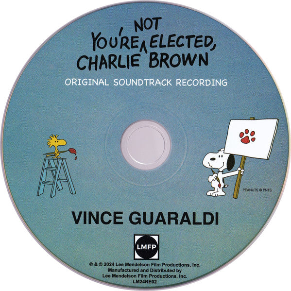 Vince Guaraldi : You're Not Elected, Charlie Brown (Original Soundtrack Recording) (CD, Album)