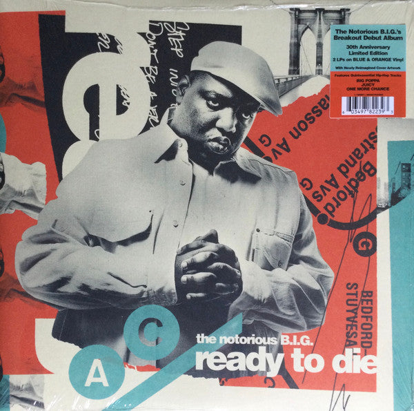 The Notorious B.I.G.* : Ready To Die (LP, Blu + LP, Ora + Album, Ltd, RE, 30t)