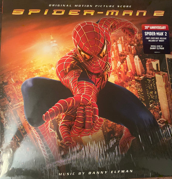 Danny Elfman : Spider-Man 2 (Original Motion Picture Score) (LP, Album, RE)