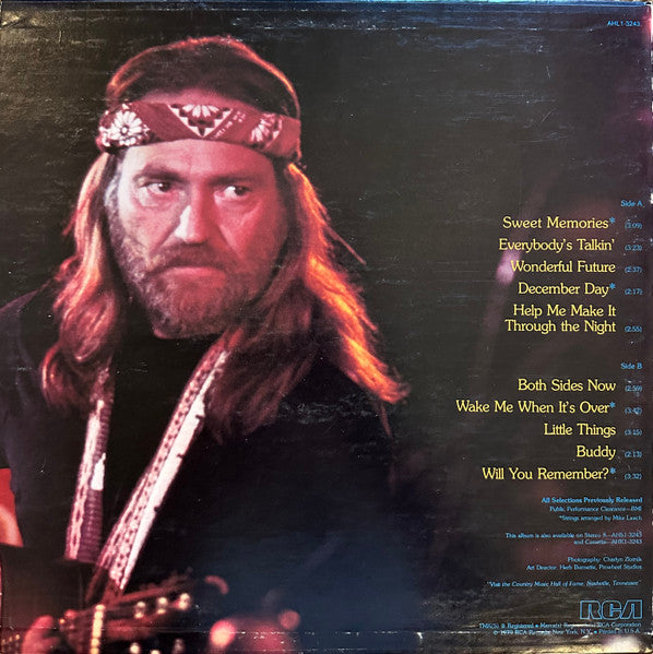 Willie Nelson : Sweet Memories (LP, Comp)