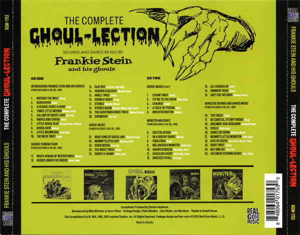 Frankie Stein And His Ghouls : The Complete Ghoul-Lection (2xCD, Comp, RM)