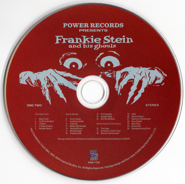 Frankie Stein And His Ghouls : The Complete Ghoul-Lection (2xCD, Comp, RM)