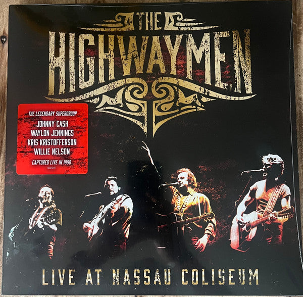 The Highwaymen : Live At Nassau Coliseum (LP, Album)