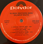 The Allman Brothers Band : Idlewild South (LP, Album, RE, Com)