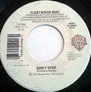 Fleetwood Mac : Don't Stop / Silver Springs (7", Single)