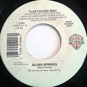 Fleetwood Mac : Don't Stop / Silver Springs (7", Single)