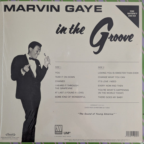 Marvin Gaye : In The Groove (LP, Album, Ltd, RE, 140)